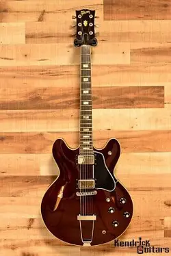 GIBSON 1981 ES-335 TD WINE RED W HC