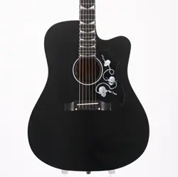 GIBSON DAVE MUSTAINE SONGWRITER SIGNED EBONY [SN 20692014]