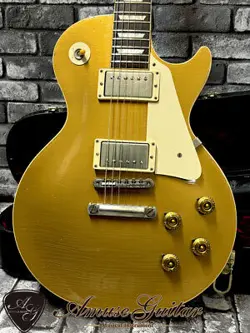 GIBSON CUSTOM SHOP HISTORIC COLLECTION 1957 LES PAUL STANDARD GOLD TOP AGED 2011