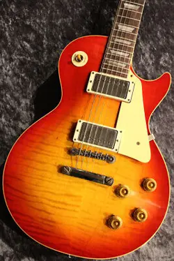 GIBSON CUSTOM SHOP 1959 LES PAUL STANDARD REISSUE WASHED CHERRY SUNBURST VOS #94