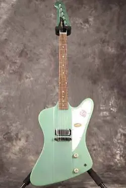 EPIPHONEBY GIBSON CUSTOM 1963 FIREBIRD I GREEN ELECTRIC GUITAR FROM JAPAN SELLER
