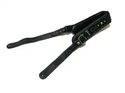 GIBSON GUITAR BASS EFFECTS STRAP A70 LEATHER GENUINE THICK GORGEOUS WIDE TYPE