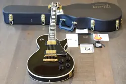 2008 GIBSON LES PAUL CUSTOM ELECTRIC GUITAR OXBLOOD   COA OHSC