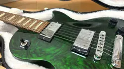 GIBSON USA ANNIVERSARY NASHVILLE FLOOD LES PAUL STUDIO GREEN SWIRL 2011 USED