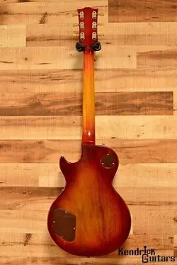 GIBSON 1975 LES PAUL DELUXE / CHERRY SUNBURST W/OHC USED ELECTRIC GUITAR