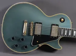 GIBSON LES PAUL CUSTOM PELHAM BLUE MURPHY LAB HEAVY AGED