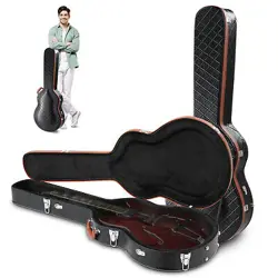 KTAXON CASES HARD-SHELL WOOD CASE FOR SEMI-HOLLOW GUITARS; FITS GIBSON 335