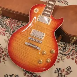 GIBSON USED LES PAUL STANDARD PLUS HERITAGE CHERRY SUNBURST 2014 MADE 3.97KG