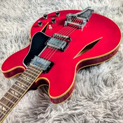 GIBSON MURPHY LAB 1964 TRINI LOPEZ STANDARD 60S CHERRY BIGSBY ULTRA LIGHT AGED