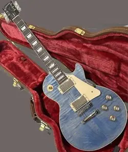 GIBSON LP STANDARD 60S FIGURED TOP OCEAN BLUE  4.0KG