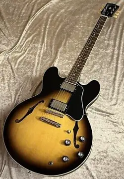 GIBSON  NEW ES 335 SATIN VINTAGE BURST SN205040081  3.51KG   G CLUB TOKYO