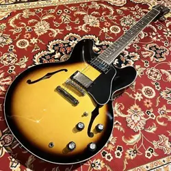 GIBSON ES 335 SEMI ACOUSTIC GUITAR   REVISED IN OCTOBER 2024