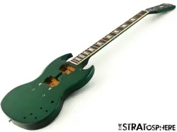 GIBSON USA SG STANDARD MODEL BODY W/ NECK, MAHOGANY / NITRO TRANSLUCENT TEAL
