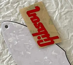 RED DECAL GUITAR