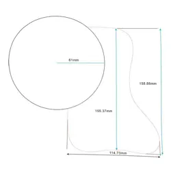 NEW GREAT - FOR GIBSON L-00 ACOUSTIC GUITAR PICKGUARD TEARDROP, BROWN TORTOISE1
