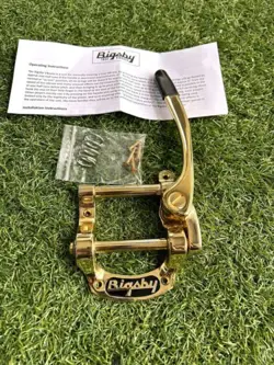 BIGSBY® B5 VIBRATO TAILPIECE, 0495-B5G GOLD FOR GIBSON