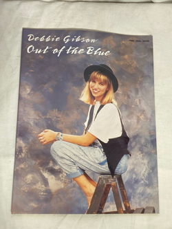 DEBBIE GIBSON OUT OF THE BLUE SHEET PIANO VOCAL GUITAR HAL LEONARD  USA