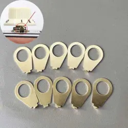 GOLD KNOBS POINTER PLATE INDICATOR WASHERS FOR GIBSON LP ELECTRIC GUITAR 10PCS