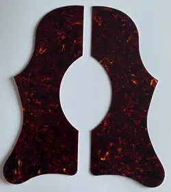 SELF ADHENSIVE PICKGUARD BROWN TORTOISE FOR GIBSON J45&J50 ACOUSTIC GUITARS