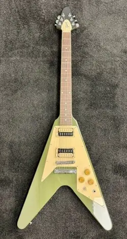 GIBSON FLYING V ELECTRIC GUITAR OLIVE DRAB