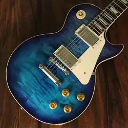 NEW GIBSON USA / LES PAUL STANDARD 50S FIGURED TOP BLUEBERRY BURST S/N 210840063