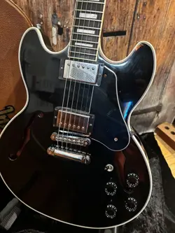 2014 GIBSON MIDTOWN CUSTOM SEMI-HOLLOW ELECTRIC GUITAR - EBONY - W/ OHSC