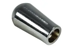 CHROME PLATED TOGGLE SWITCH KNOB TIP FOR US GIBSON GUITARS - SAE 8-32 THREAD