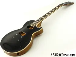 GIBSON USA LES PAUL STANDARD 60S BODY & NECK PLAIN TOP EBONY