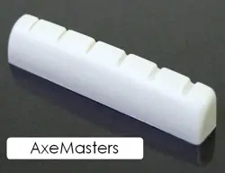 SLOTTED BONE NUT HANDMADE FOR GIBSON J-45 GUITAR - 1.73