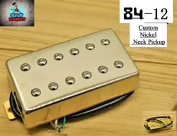G.M. 84-12 NICKEL CUSTOM HUMBUCKER (50MM) NECK HUMBUCKER FOR GIBSON EPIPHONE®