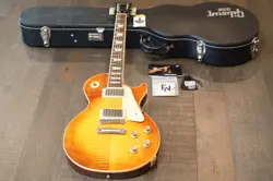 2005 GIBSON LES PAUL STANDARD FADED ELECTRIC GUITAR SATIN LEMON BURST   OHSC