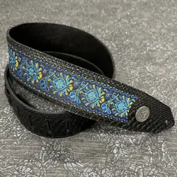 LAMANTA MODERN VINTAGE -FLOWER BLUE / SNAKE LEATHER- GIBSON FLOOR PRODUCTS