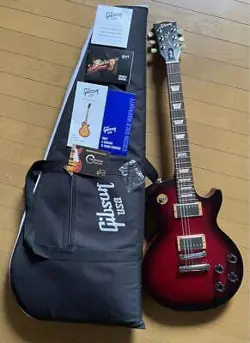 ELECTRIC GUITAR GIBSON LP STUDIO 120TH ANNIVERSARY RED MADE IN USA S/N 140027925