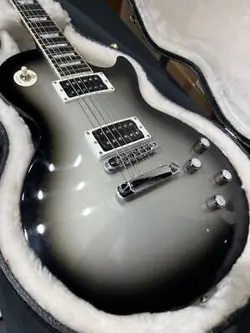 ELECTRIC GUITAR GIBSON LES PAUL STUDIO ROBOT SILVERBURST WITH HARD CASE