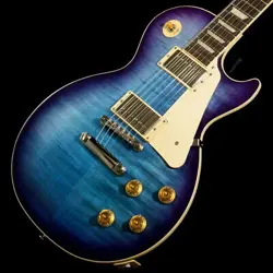 GIBSON CUSTOM COLOR LES PAUL STANDARD 50S FIGURED TOP BLUEBERRY BURST 211340372