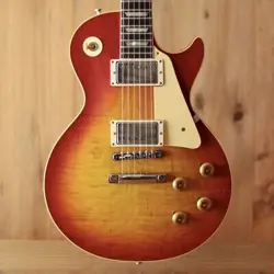 GIBSON CUSTOM SHOP 1959 LES PAUL STANDARD REISSUE VOS WASHED CHERRY SUNBURST 3.8