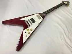GIBSON USA FLYING V CHERRY 67 REISSUE GIBSON FLYING V REISSUE MADE IN 1991