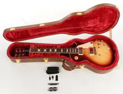 GIBSON LES PAUL STANDARD '60S ELECTRIC GUITAR - BOURBON BURST -SNAPPED HEADSTOCK
