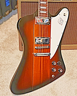 1999 GIBSON FIREBIRD V VINTAGE SUNBURST W/CASE