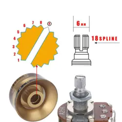 KNOB TOP HAT