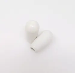 TRUE CUSTOM SHOP® #8-32 WHITE TOGGLE SWITCH TIP FOR SWITCHCRAFT AND GIBSON USA