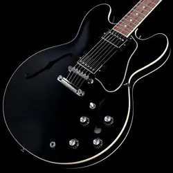 GIBSON ES-335 VINTAGE EBONY WEIGHT: 3.69KG