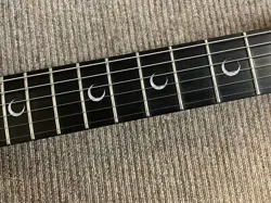 GIBSON SG SPECIAL FADED CRESCENT MOON EBONY BOARD WORN BROWN 2002  3.21KG