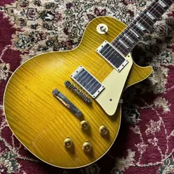 GIBSON CUSTOM SHOP PSL MURPHY LAB 1959 LES PAUL STANDARD REISSUE GREEN LEMON FAD