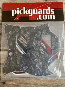 CUSTOM PICKGUARD FOR GIBSON 1963-1970 FULL FACE SG BLACK PEARL 99C NO RESERVE!