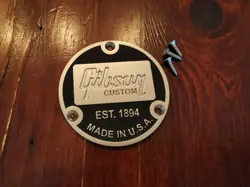 AUTHENTIC GIBSON CUSTOM SHOP LES PAUL TOGGLE SWITCH COVER PLATE