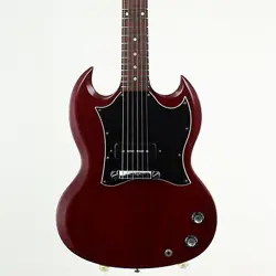 GIBSON USA LIMITED EDITION SG JUNIOR 2005 CHERRY USED MAHOGANY BODY W/SOFT CASE