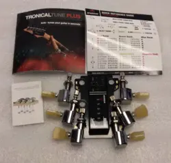 GIBSON G- FORCE TRONICAL 3X3 GUITAR TUNERS E-TUNE ROBOT KEYSTONE LES PAUL SG
