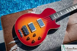 1997 GIBSON LES PAUL STANDARD BASS - EBONY FB - PRO SET UP - PERFECT FRETS