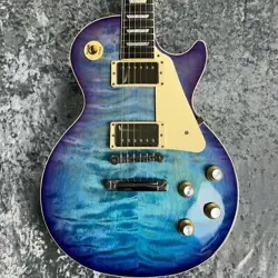 GIBSON CUSTOM COLOR SERIES LES PAUL STANDARD '60S BLUEBERRY BURST #GG4H7